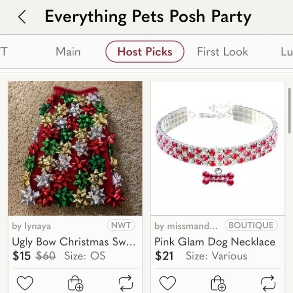 Pet Bow Christmas Sweater for a dog - NEW - Picture 9 of 14